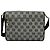 LOEWE Borsa a Spalla Anagram in PVC Pelle Grigia Oro Auth yk18093 Marrone D'oro - vista 13