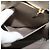 LOEWE Borsa a Spalla Anagram in PVC Pelle Grigia Oro Auth yk18093 Marrone D'oro - vista 22