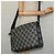 LOEWE Borsa a Spalla Anagram in PVC Pelle Grigia Oro Auth yk18093 Marrone D'oro - vista 23
