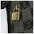 LOEWE Borsa a Spalla Anagram in PVC Pelle Grigia Oro Auth yk18093 Marrone D'oro - vista 9