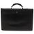 Borsa da lavoro in pelle nera Gianni Versace Auth bs24674 Nero - vista 2