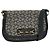 Céline Borsa a spalla CELINE C Sulky in tela blu navy e oro Auth 121724 D'oro