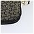 Céline Borsa a spalla CELINE C Sulky in tela blu navy e oro Auth 121724 D'oro - vista 16