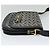 Céline Borsa a spalla CELINE C Sulky in tela blu navy e oro Auth 121724 D'oro - vista 4