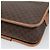 Céline Bolsa de ombro em lona Macadam CELINE em couro PVC marrom dourado Auth 122541 - vista 15
