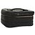 CHANEL Vanity Pouch Pelle Nera Oro CC Auth 122610 Nero D'oro