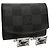 LOUIS VUITTON Pulseiras Damier Graphite & Estojo para Pulseiras LV Auth 121760 Damier ebene