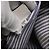 PRADA Tote Bag Canvas Grau Silber Auth ar13504 Braun - Ansicht 12