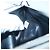 PRADA Tote Bag Canvas Grau Silber Auth ar13504 Braun - Ansicht 28