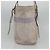 PRADA Tote Bag Canvas Grau Silber Auth ar13504 Braun - Ansicht 3