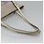 PRADA Tote Bag Canvas Grau Silber Auth ar13504 Braun - Ansicht 7