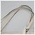 PRADA Tote Bag Canvas Grau Silber Auth ar13504 Braun - Ansicht 8