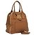 Borsa a mano Miu Miu in pelle 2 vie marrone oro Auth sw446 D'oro