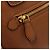 Borsa a mano Miu Miu in pelle 2 vie marrone oro Auth sw446 D'oro - vista 17
