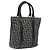 Christian Dior Trotter Canvas Handtasche Schwarz Silber Authentisch bs25227