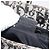 Christian Dior Trotter Canvas Handtasche Schwarz Silber Authentisch bs25227 - Ansicht 21