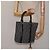 Christian Dior Trotter Canvas Handtasche Schwarz Silber Authentisch bs25227 - Ansicht 22