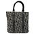 Christian Dior Trotter Canvas Handtasche Schwarz Silber Authentisch bs25227 - Ansicht 3