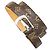 Louis Vuitton Monogram Ellipse Santur Gürtel Braun Monogramm - Ansicht 3