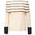 Top Off Shoulder Couture Gianni Versace Blanco roto