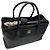 Borsa tote executive grande in pelle caviar Chanel nera / hardware argento Nero - vista 10