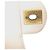 Chanel White CC Quilted Lambskin Round Moon Messenger Flap - view 7