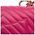 Chanel Mini Retangular Rosa Clássico Chevron em Couro de Cordeiro com Aba Única - vista 8