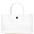 Executive Chanel Bianco Medio Borsa Esecutiva in Pelle di Vitello