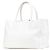 Executive Chanel Bianco Medio Borsa Esecutiva in Pelle di Vitello - vista 2