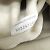 Borsa a spalla in pelle e tela da donna Bottega Veneta Nero Beige - vista 10