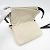 Borsa a spalla in pelle e tela da donna Bottega Veneta Nero Beige - vista 8