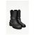 Timeless Chanel 2020 Interlocking CC Logo Moto Boots in Black Leather - view 13