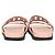 Sandali Extra Hermès in Suede Rosa Marrone - vista 3