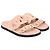Sandali Extra Hermès in Suede Rosa Marrone - vista 4