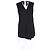 Abito Mini Victoria Beckham in Seta Nera Nero - vista 4