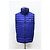 Blauer Polyamid-Daunenweste mit Compass-Patch von Stone Island - Ansicht 6