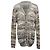 Missoni Zigzag Buttoned Cardigan in Multicolor Wool Multiple colors