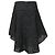Falda asimétrica Chloé en poliamida negra Negro - vista 3