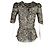 Blusa Caja Ruched de Isabel Marant en viscosa con estampado animal - vista 6