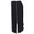 Autre Marque Gonna midi con zip laterale Antonio Berardi in rayon nero - vista 2