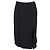 Autre Marque Gonna midi con zip laterale Antonio Berardi in rayon nero - vista 3