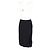 Autre Marque Gonna midi con zip laterale Antonio Berardi in rayon nero - vista 6