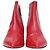 Stivaletti con tacco kitten Altuzarra Quant in pelle rossa Rosso - vista 2