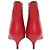 Stivaletti con tacco kitten Altuzarra Quant in pelle rossa Rosso - vista 3