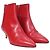 Stivaletti con tacco kitten Altuzarra Quant in pelle rossa Rosso - vista 4