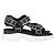 Sandales Jaw Givenchy en cuir noir