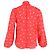 Autre Marque Blusa Impresa Rixo en Seda Roja - vista 3