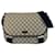 Gucci GG Supreme Canvas Shoulder Bag Grey Cloth  ref.2215272