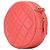 Chanel Lammleder Coco Mark Heart Camellia Stepp Schultertasche A81620 Rot - Ansicht 2