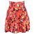 Autre Marque Falda impresa Philosophy de Lorenzo Serafini en algodón rojo